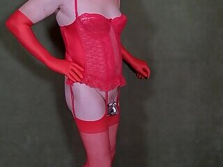 SISSY IN RED